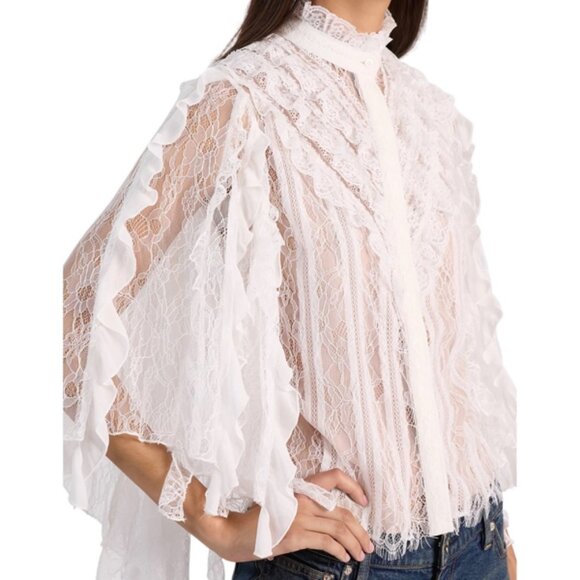 Alice and Olivia Rheba Mock Neck Top - Picture 5 of 5